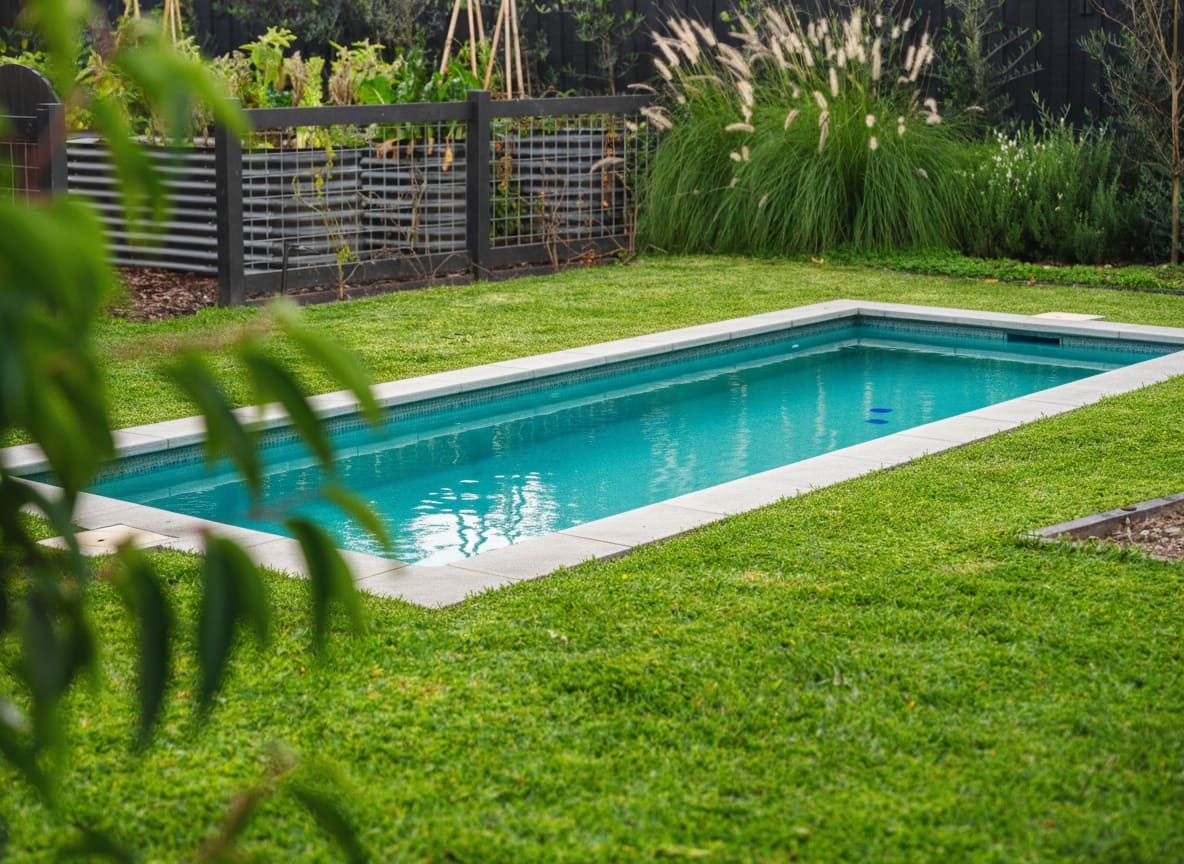 After - Empty backyard